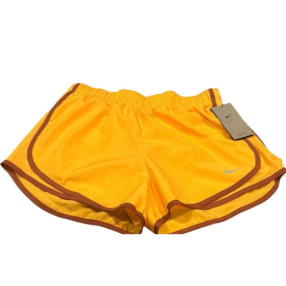 Nike Pants - Nike Tempo Women M Brief-Lined Running Shorts Orange‎ Burnt CU8890-372 Dri Fit